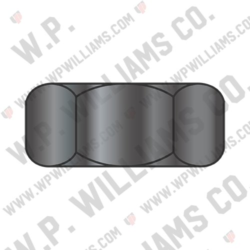 Finished Hex Nut Black Zinc