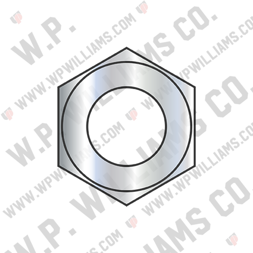 Coarse Thread Finished Hex Nut Grade 2 Domestic Zinc