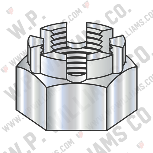 Castle Nut Grade 5 Zinc