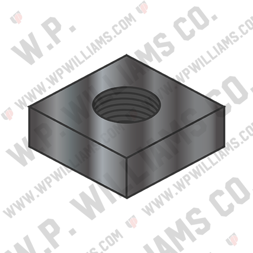 Square Machine Screw Nut BLack Oxide