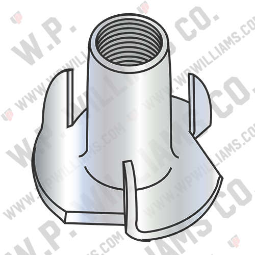 3 Prong Tee Nut Zinc