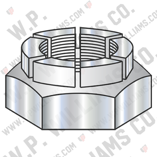 Flex Type Hex Lock Nut Thin Height Heavy Hex Cadmium and Wax