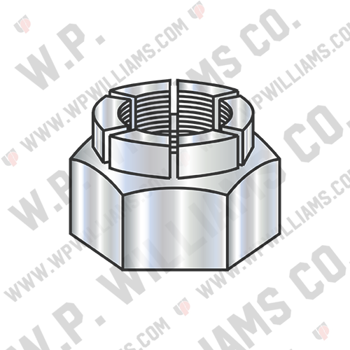 Flex Type Hex Lock Nut Full Height Light Cadmium and Wax