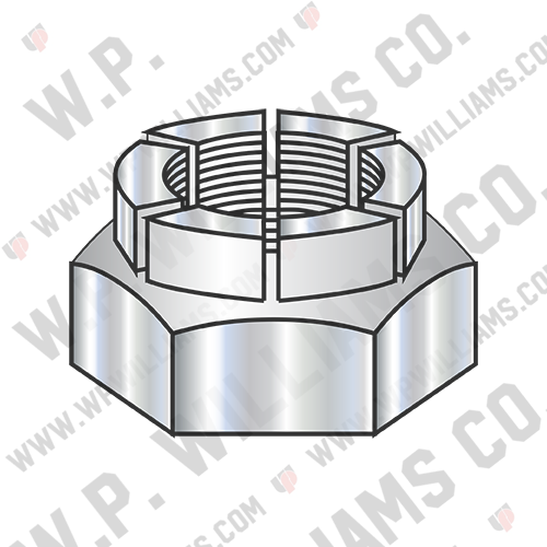 Flex Type Hex Lock Nut Thin Height Light Cadmium and Wax