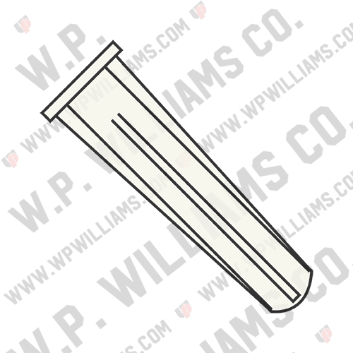 Conical Plastic Anchor Blue