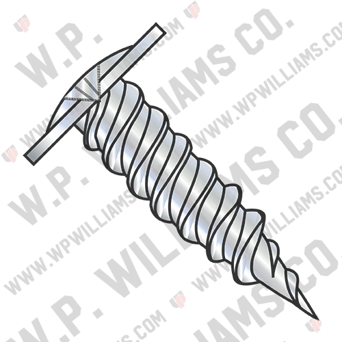Phillips Modified Truss Self Piercing Screw Full Thread Needle Point Zinc & Bake
