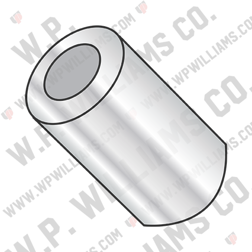 One Half Round Spacer Aluminum