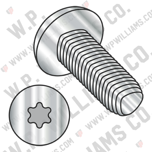 6 Lobe Pan Taptite Alternative Thread Rolling Full Thrd 410  Stainless Pass &Wax