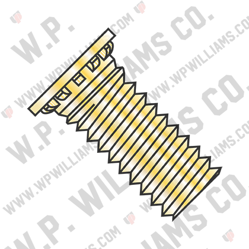 Self Clinching Stud F/T Hardened Steel Zinc Yellow And Bake