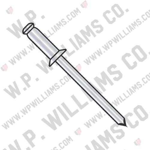 Countersunk Steel Rivet With Steel Mandrel