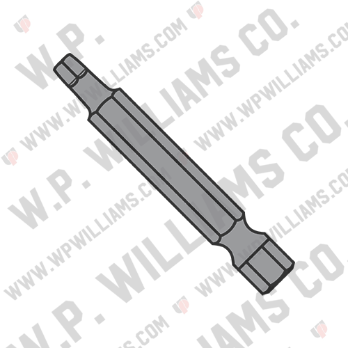 Square Recess Power Bit