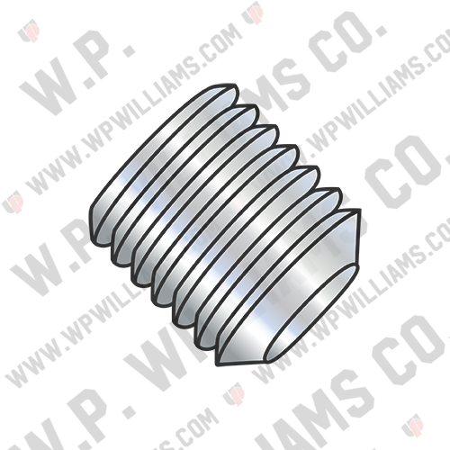 Fine Thread Socket Set Screw Flat Point Imported