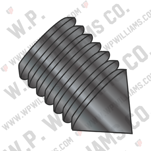 Coarse Thread Socket Set Screw Cone Point Plain