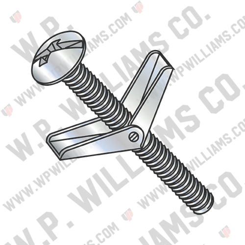 Combination Mushroom Head Toggle Bolt Zinc