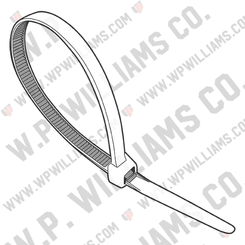 Cable Tie Natural Nylon 6/6