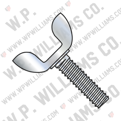 Stamped Steel Wing Screw Type D Zinc