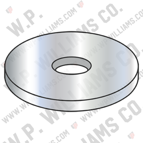 Type B Flat Washer Wide Zinc