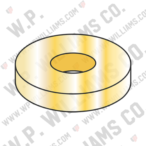 U S S Through Hardened Washer Zinc Yellow