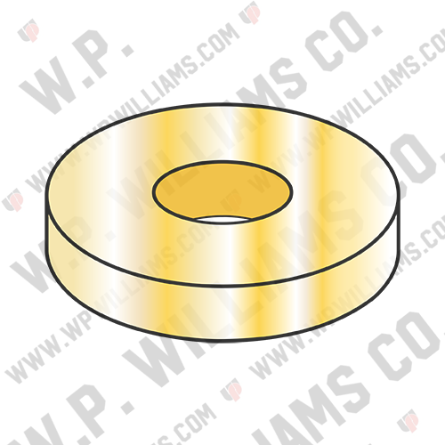 U S S Flat Washer Zinc Yellow