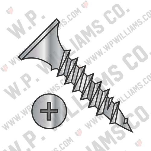 Phillips Bugle Head Fine Thread Drywall Screw Black Phosphate