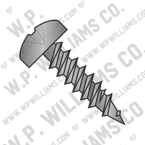 Phillips Pan Head Serrated Fine Drywall Framing Screw Black Oxide